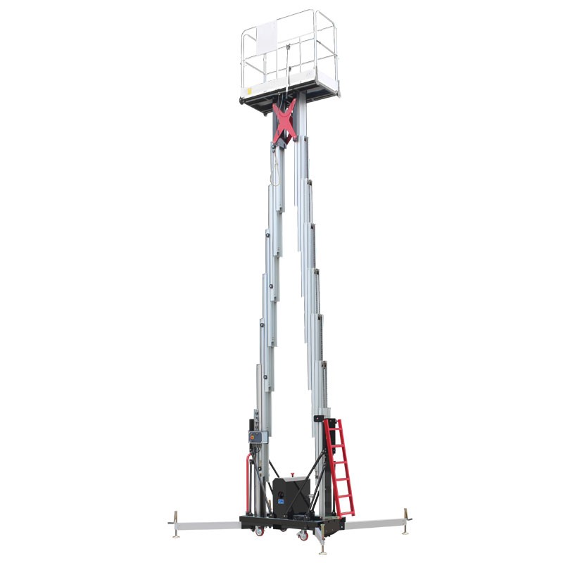 Single Mast Lift Manufacturer - Manual Pump Vertical Platform