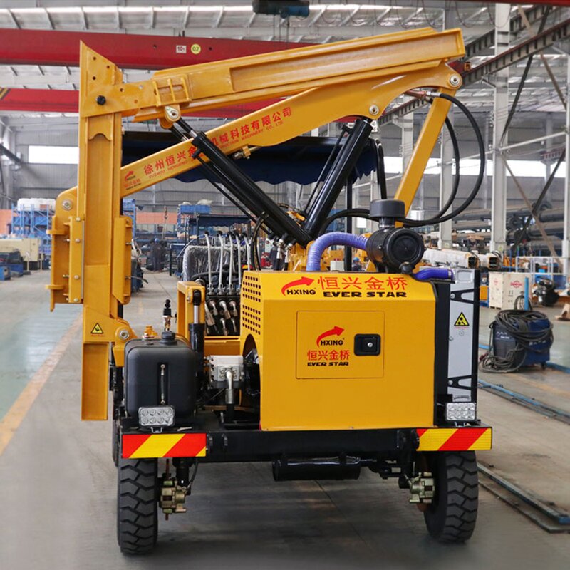 Guardrail Pile Driver Manufacturer - HX36D for Civil Projects