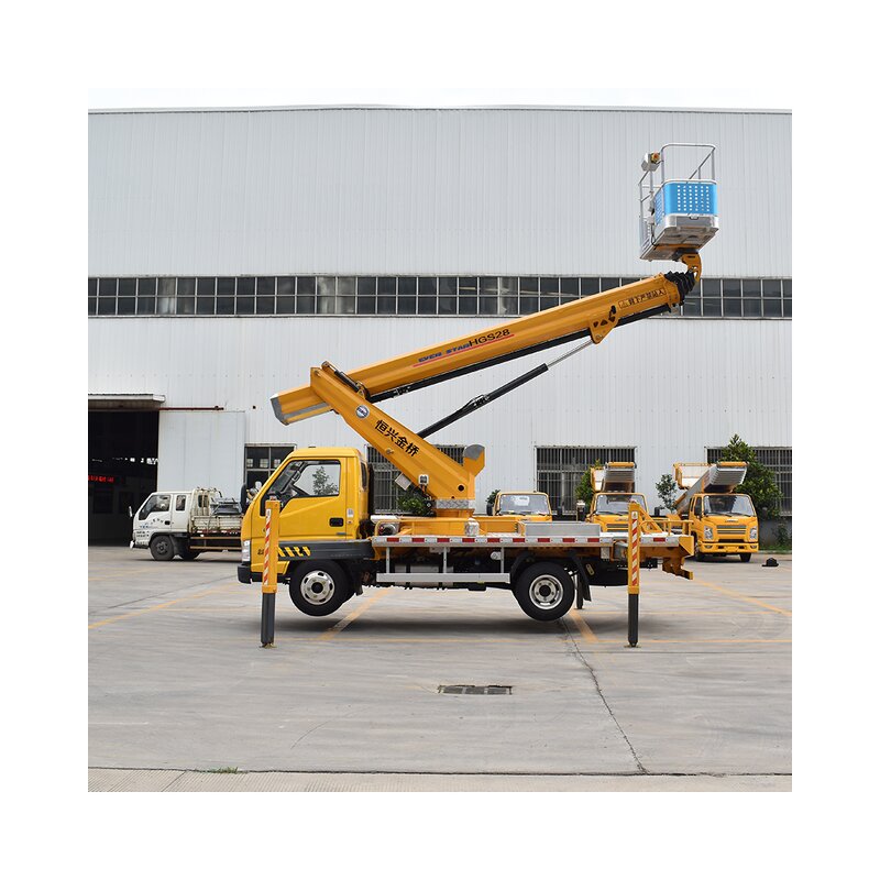 Telescopic Boom Crane Factory - 23m Diesel Aerial Work Truck