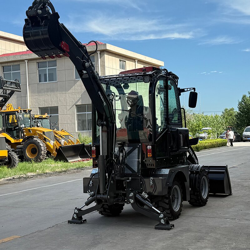 Compact Backhoe Loader Factory - CE Approved 1-3 Ton
