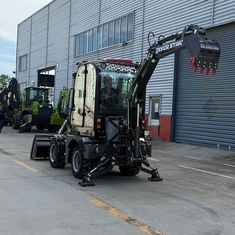 Backhoe Loader Factory - CE Certified for Material Handling