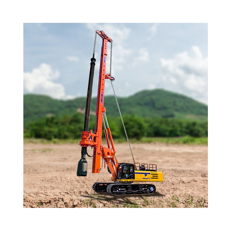 Rotary Drilling Rig Manufacturer - Crawler Type Drill Machine
