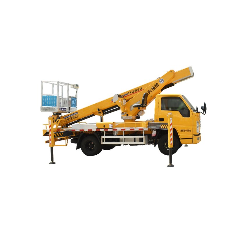 Truck Mounted Aerial Platform Factory - Four Wheel Telescopic