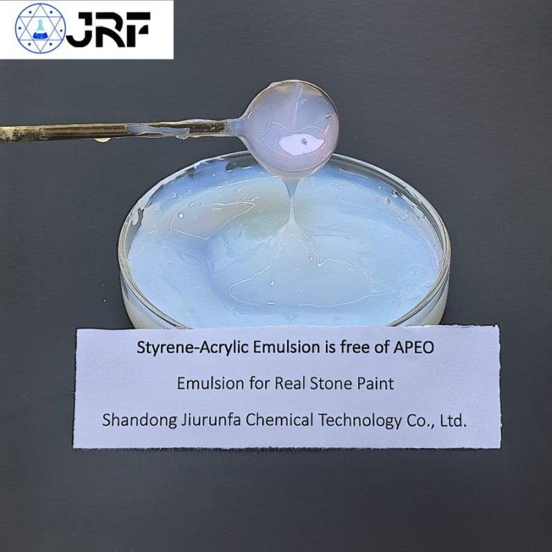 Emulsion for Real Stone Styrene-Acrylic Emulsion Is Free of APEO Suitable for Mid-to-high-end Real Stone Paint