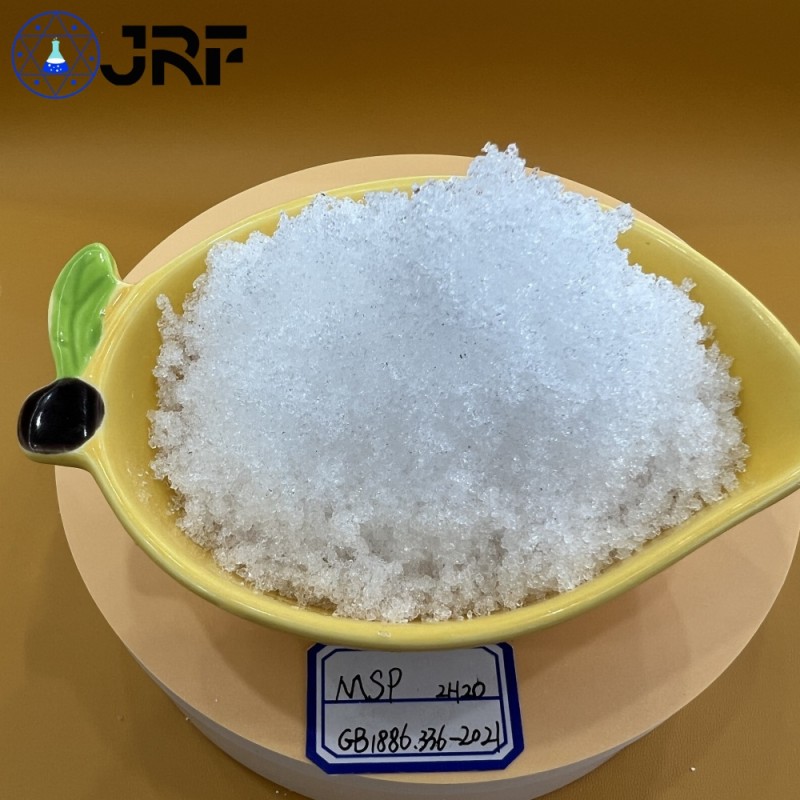 Food Grade Sodium Dihydrogen Phosphate Dihydrate MSP CAS:13472-35-0