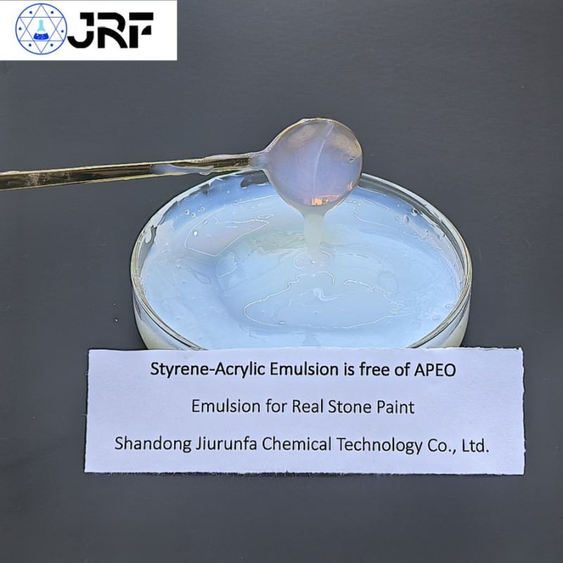 Emulsion for Real Stone Styrene-Acrylic Emulsion Is Free of APEO Suitable for Mid-to-high-end Real Stone Paint