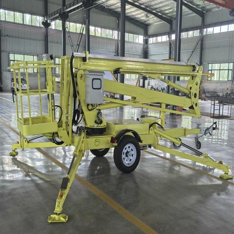 Mobile Boom Lift Factory - New 380V Steel Hydraulic Diesel Electric Truck Lift