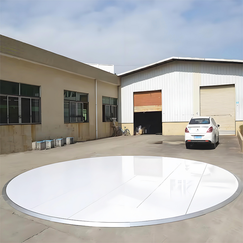 Car Turntable Supplier - Modern 360-Degree Steel for Auto Shows Warehouse Remote