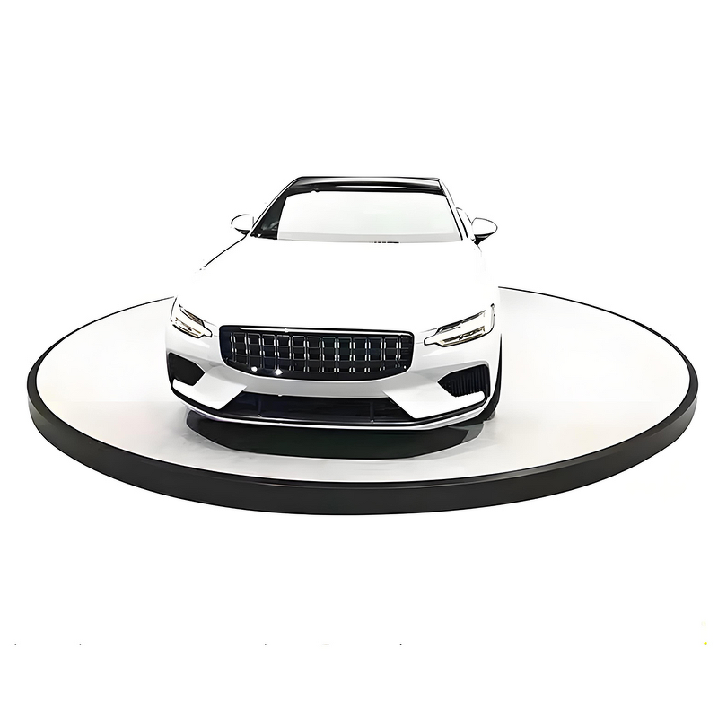 Car Turntable Supplier - Modern 360-Degree Steel for Auto Shows Warehouse Remote