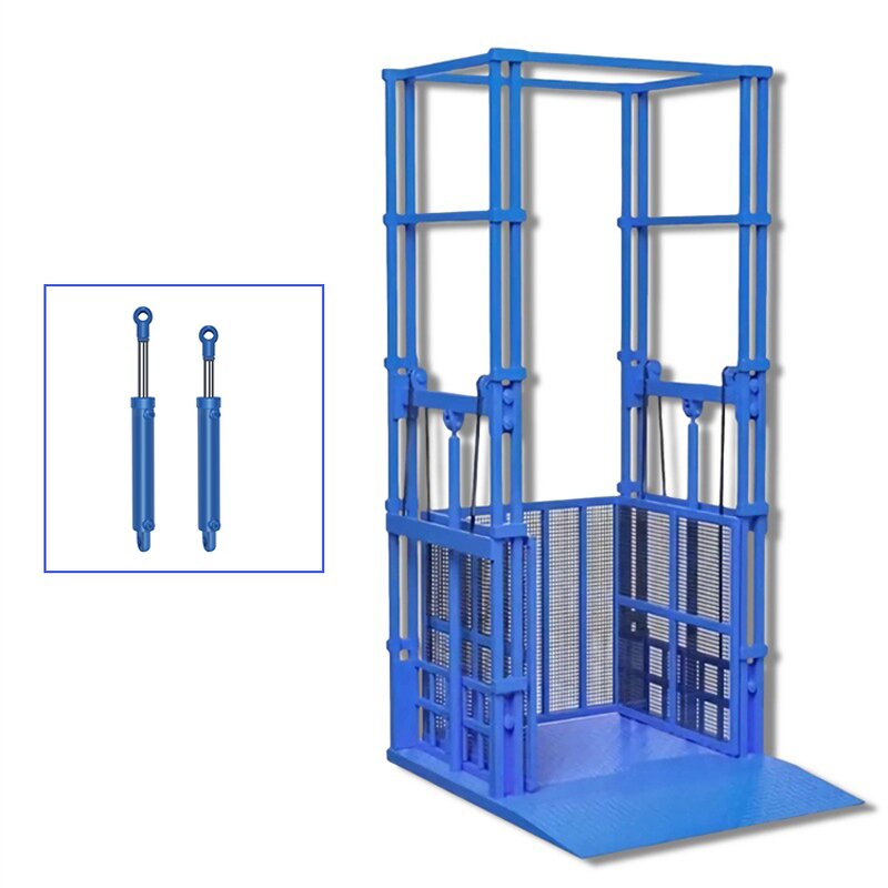 Cargo Elevator Manufacturer - Hydraulic Powered for Machinery Repair Mines