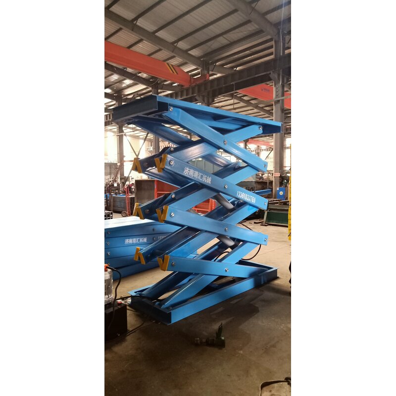 Electric Cargo Lift Platform Manufacturer - 4 Ton Metal Hydraulic Car Air Lift for Retail