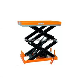 Electric Lift Table Supplier - New Manual Hydraulic Fixed Pallet Scissor Cargo Elevator