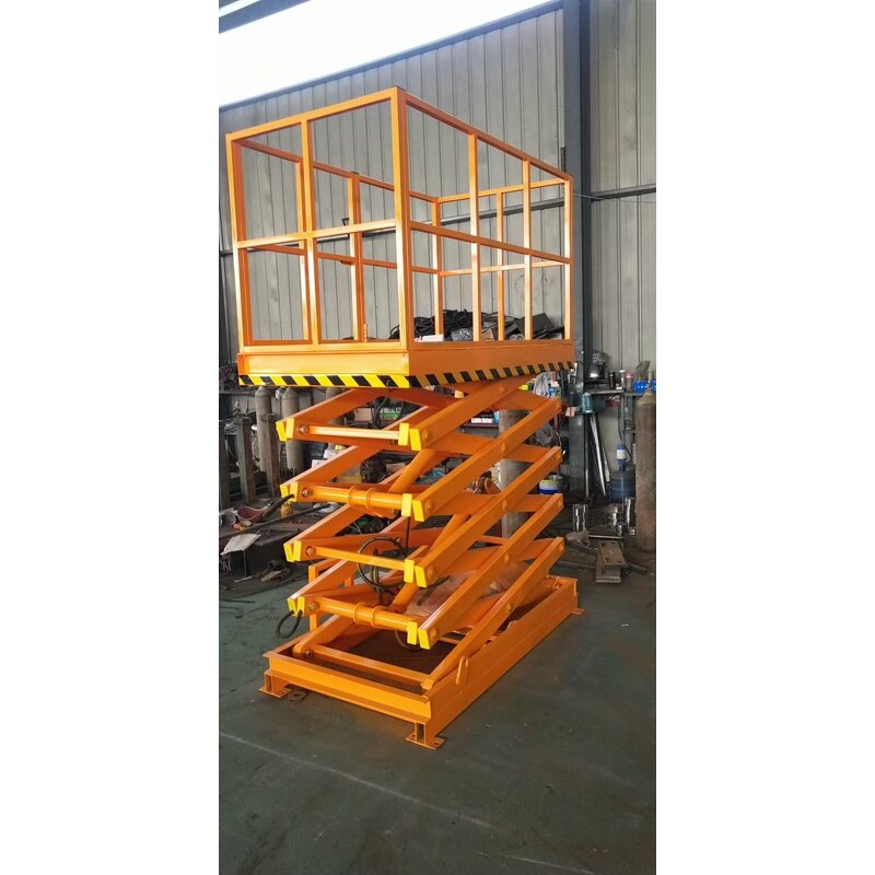 Electric Hydraulic Freight Elevator Supplier - New Large Cargo Scissor Lift for Factory