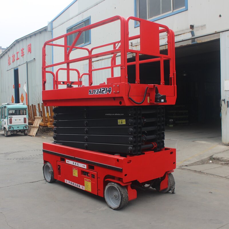 Aerial Work Lift Factory - New 10-18m 300kg-2T Electric Mobile Scissor Manlift