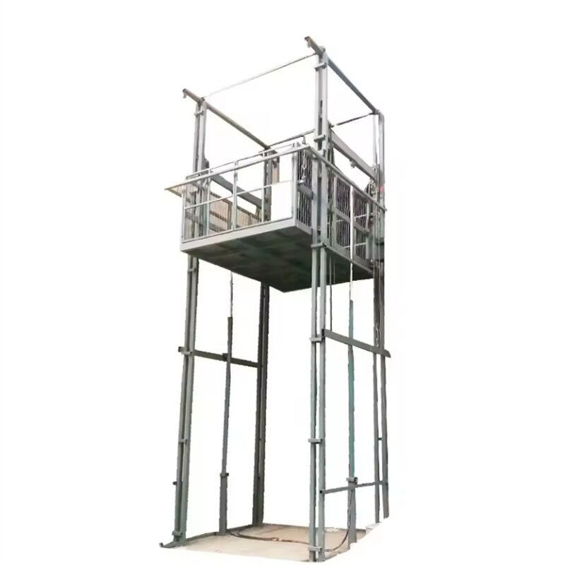 Electric Cargo Lift Machine Factory - New Vertical Goods with Steel Guide Rail