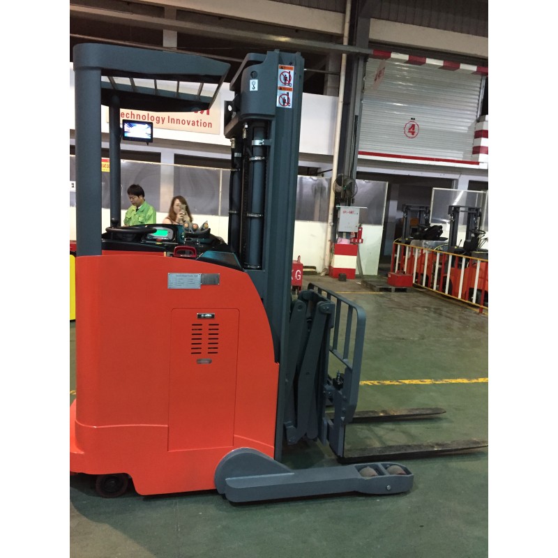 Electric Reach Forklift Supplier - 1.5-2 Ton Double Scissor Max Lift 12m