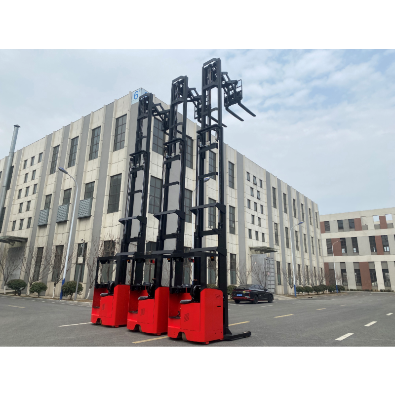 Double Reach Forklift Manufacturer - Scissor Fork 1.5-2ton Double Deep Stand up