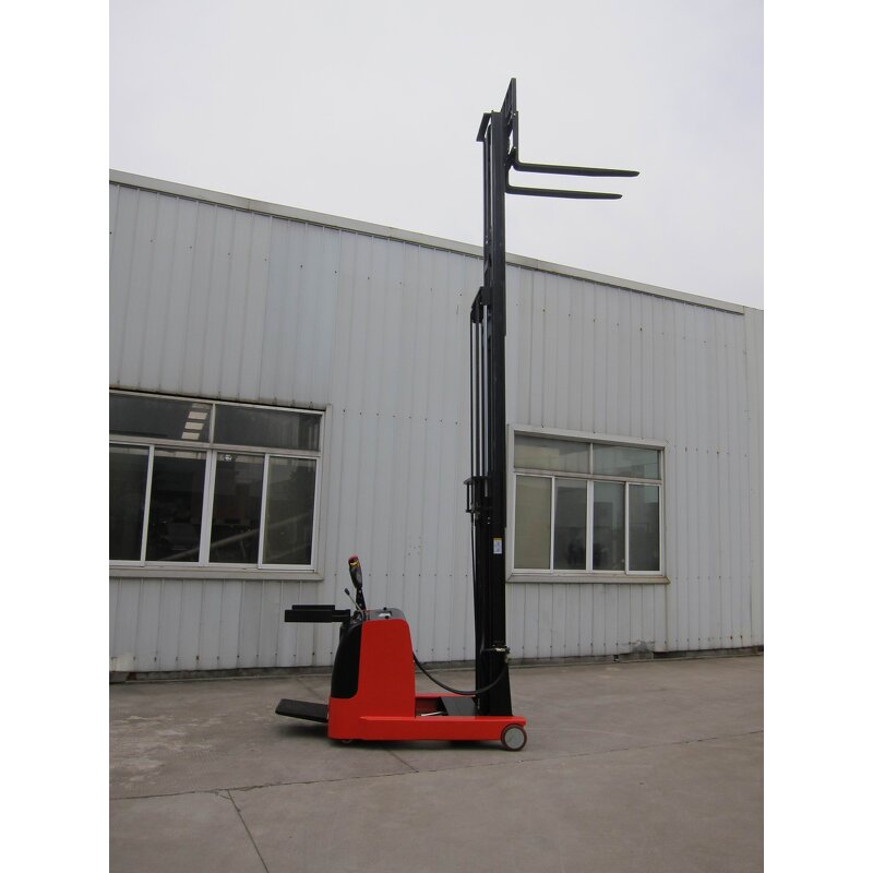 Electric Reach Stacker Manufacturer - 2000kg 2.0ton Rider Reach Lifter Forklift
