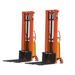 Semi Electric Stacker Factory - 1000-2000kg 1-2ton Lifter 1.6-3.5m