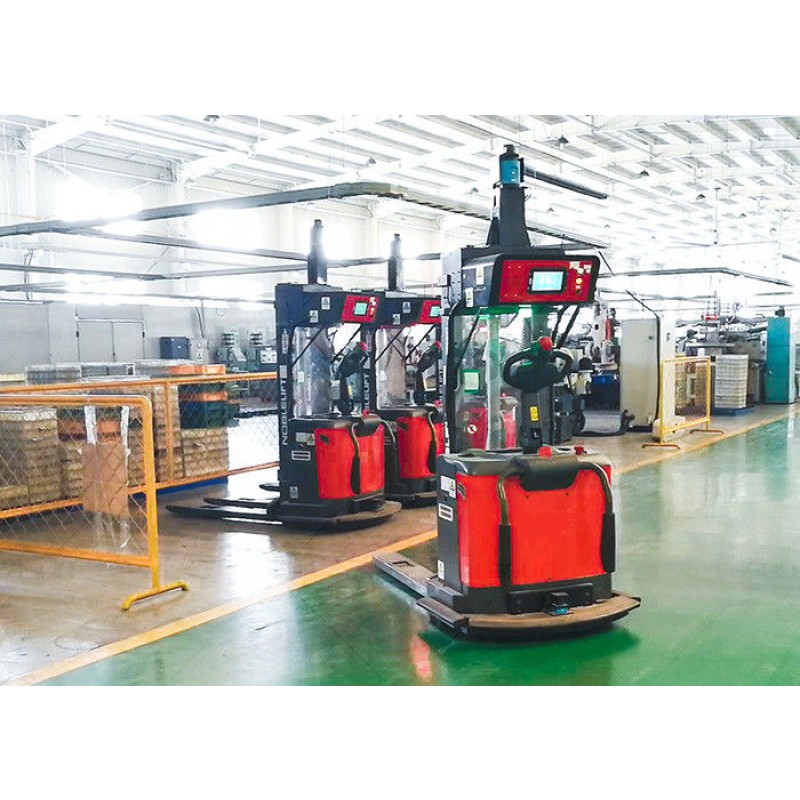 Laser AGV Electric Stacker Supplier - Automated Guided Vehicle for Warehouse