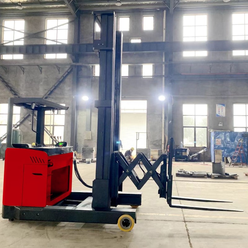 Electric Reach Truck Manufacturer - 1.5-2 Ton 48V Double Deep Scissor High Lift 6-9m
