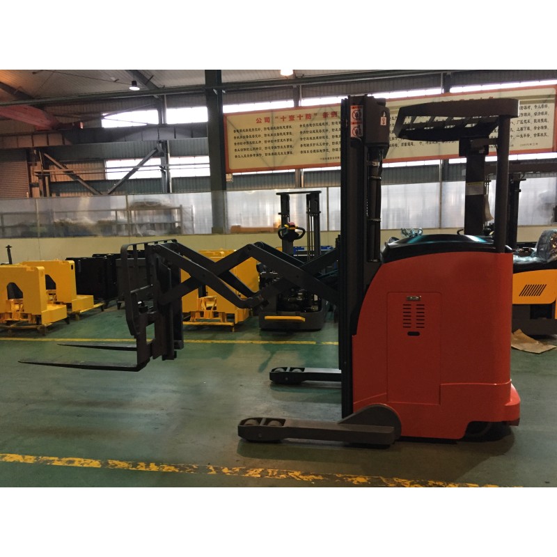 Electric Reach Forklift Supplier - 1.5-2 Ton Double Scissor Max Lift 12m