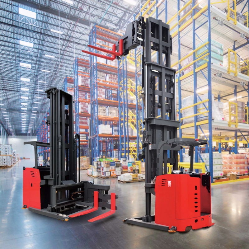 Narrow Aisle Reach Truck Manufacturer - 3-way Three Direction 1-1.5ton Big Power