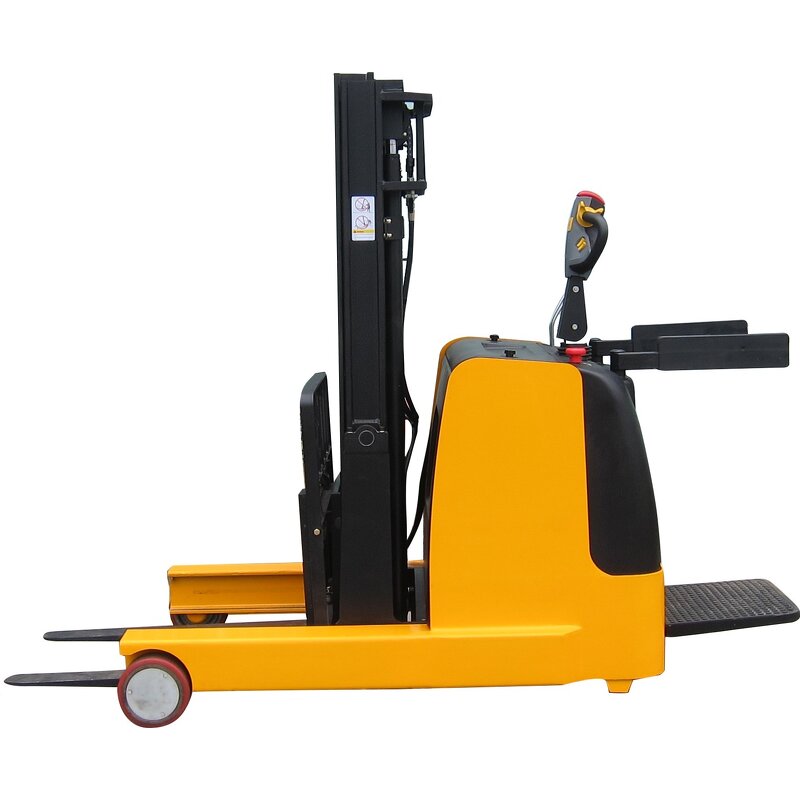 Electric Reach Stacker Manufacturer - 2000kg 2.0ton Rider Reach Lifter Forklift