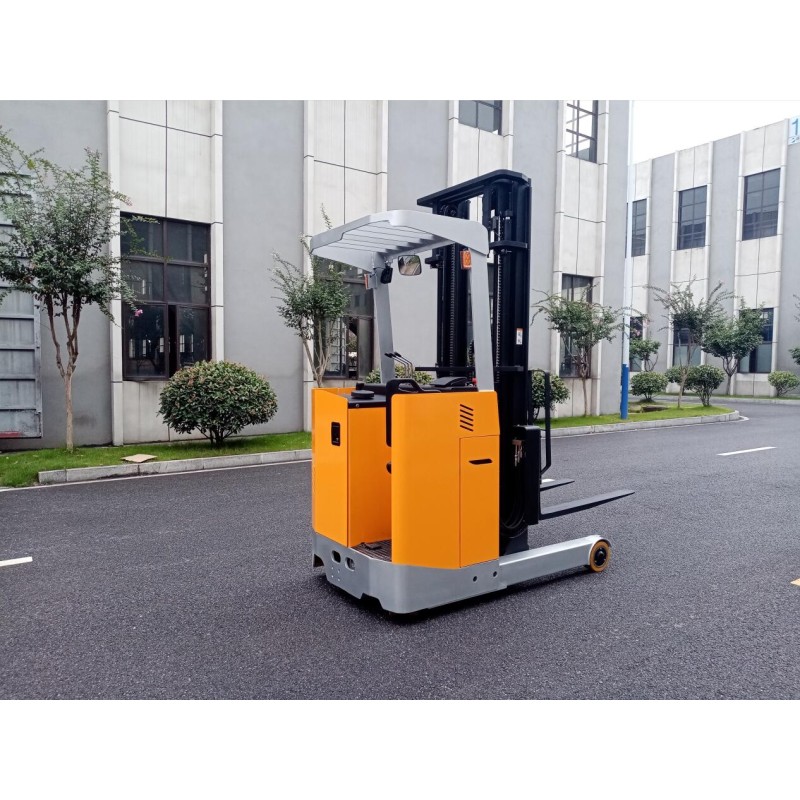 Battery Powered Reach Truck Manufacturer - 1500-1800kg Stand on Electric Forklift Truck