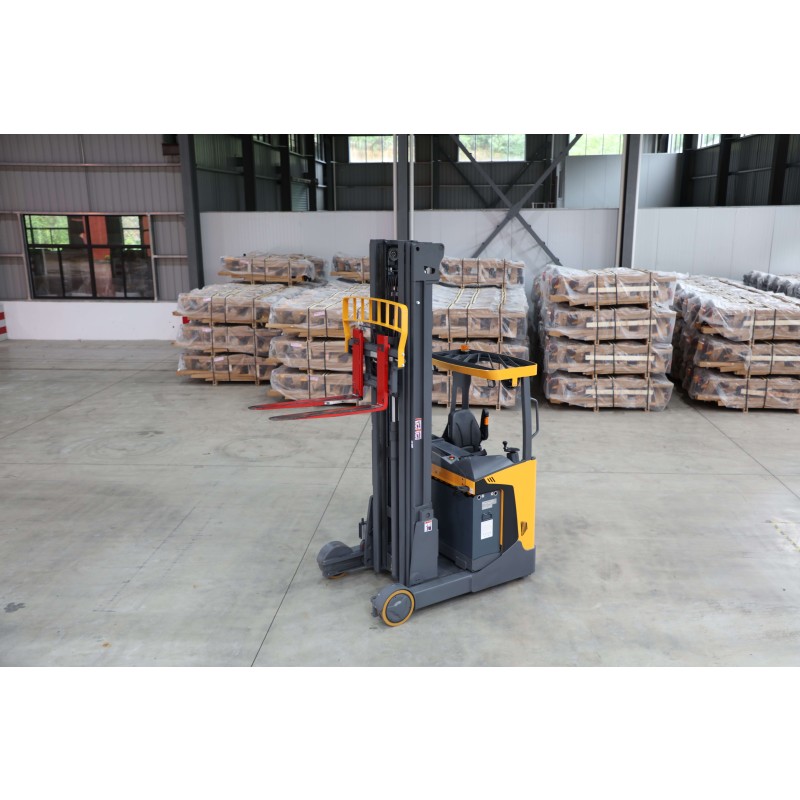 Electric Reach Truck Factory - 1.6ton Capacity 12.5-14m Full Electric Narrow Aisle