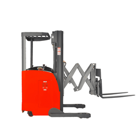 Electric Forklift Supplier - Warehouse Small 10m With Scissor 1.5-2ton Double Deep