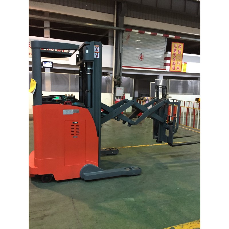 Electric Reach Forklift Supplier - 1.5-2 Ton Double Scissor Max Lift 12m