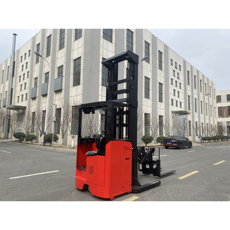 Electric Forklift Supplier - Warehouse Small 10m With Scissor 1.5-2ton Double Deep