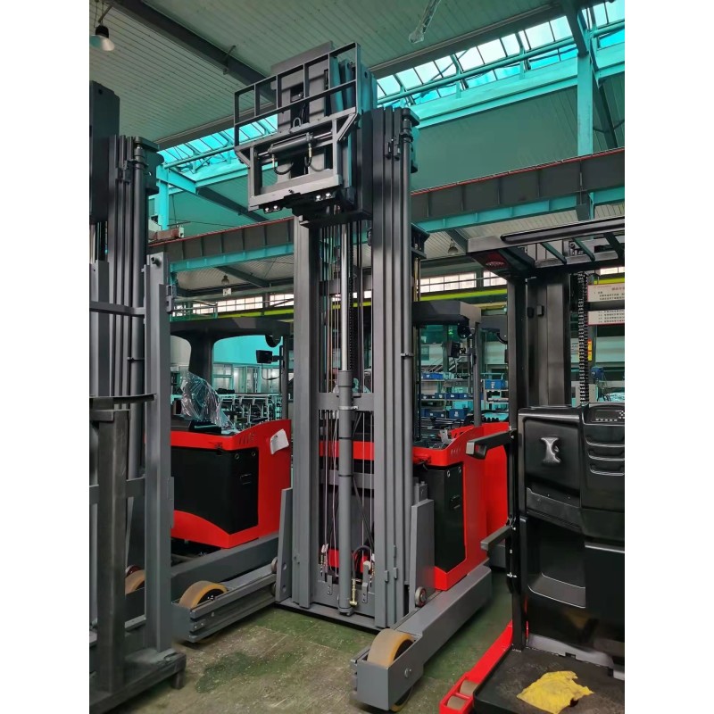 Electric Reach Truck Manufacturer - 1.5-2 Ton 48V Double Deep Scissor High Lift 6-9m