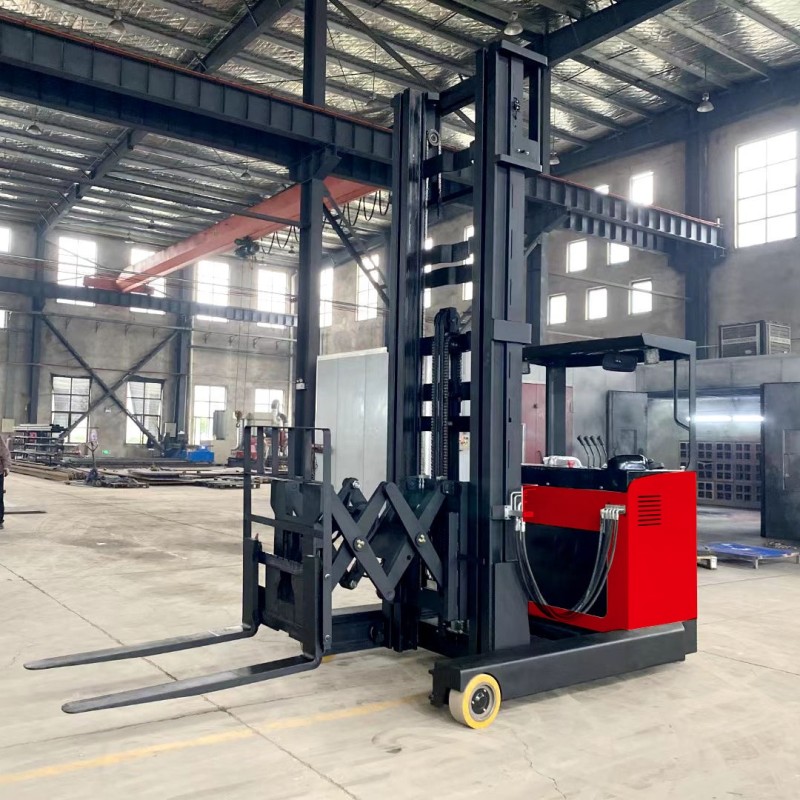 Electric Reach Truck Manufacturer - 1.5-2 Ton 48V Double Deep Scissor High Lift 6-9m