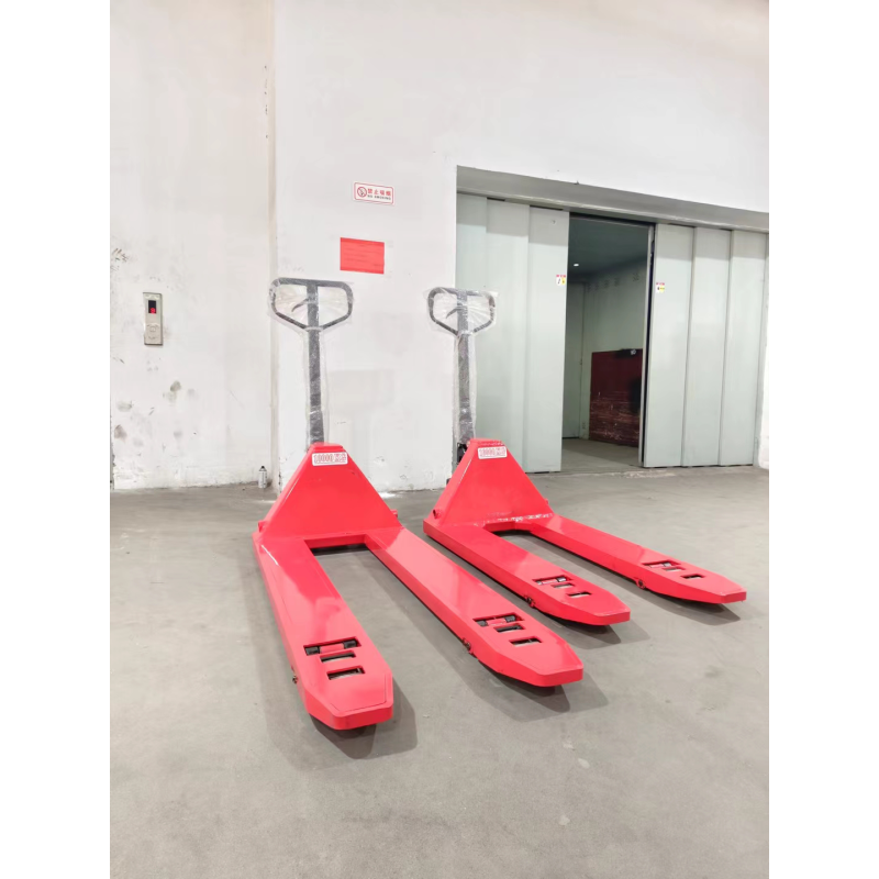 Manual Forklift Supplier - Portable 10t 10000kg Capacity Hand Pallet Truck