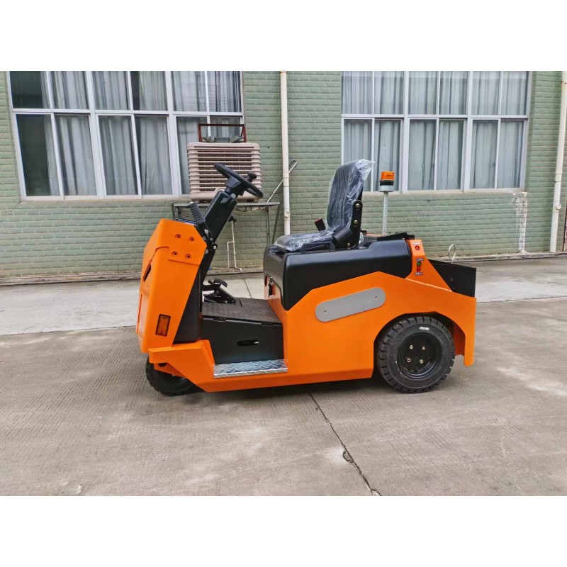 Electric Tow Tractor Supplier - 2-6ton with Rainshed and Windshield