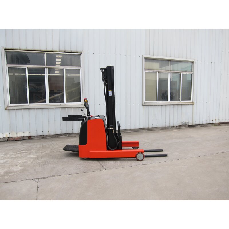 Electric Reach Stacker Manufacturer - 2000kg 2.0ton Rider Reach Lifter Forklift