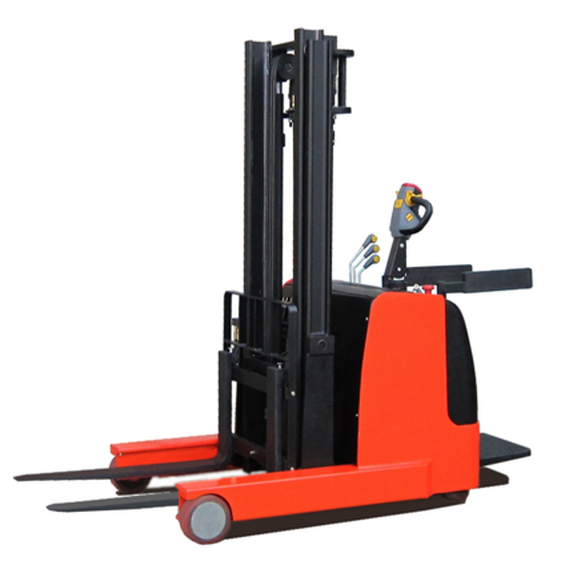 Electric Reach Stacker Manufacturer - 2000kg 2.0ton Rider Reach Lifter Forklift