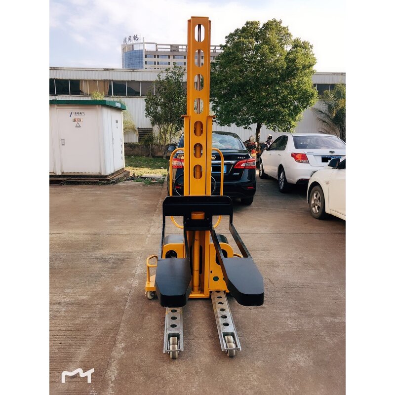 Semi Electric Stacker Supplier - 500-700kg Self Lifting Portable 1100-1300mm
