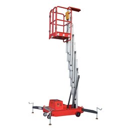 Electric Ladder Platform Factory - 100kg Portable Battery Powered