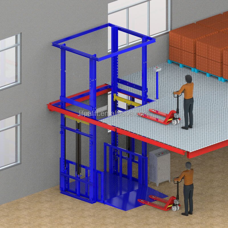 Mezzanine Lift Manufacturer - 3000kg Warehouse Hydraulic Access