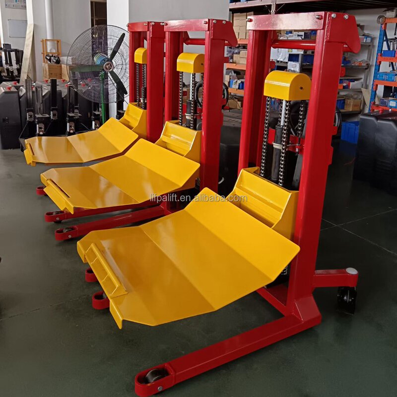 Roll Lifter Manufacturer - 1000kg Portable Manual Hydraulic