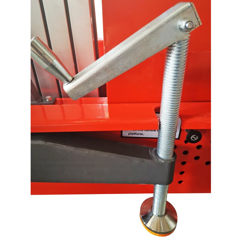 Electric Ladder Platform Factory - 100kg Portable Battery Powered