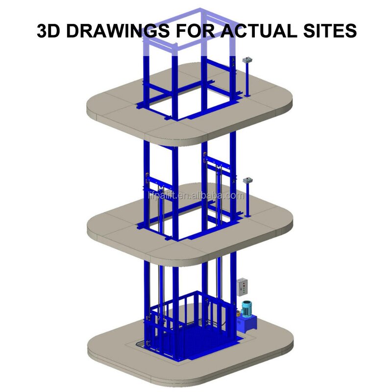 Goods Lift Factory - 500kg Small Retail Mezzanine