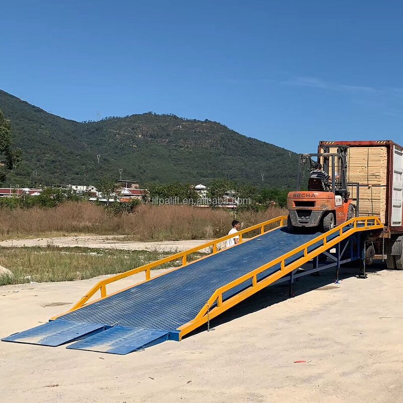 Yard Ramp Factory - 10.0 Tons Portable Steel for Forklift