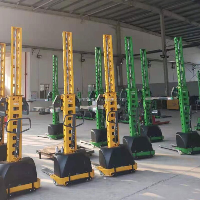 Pallet Stacker Factory - 500kg Battery Powered Electric Self Loading
