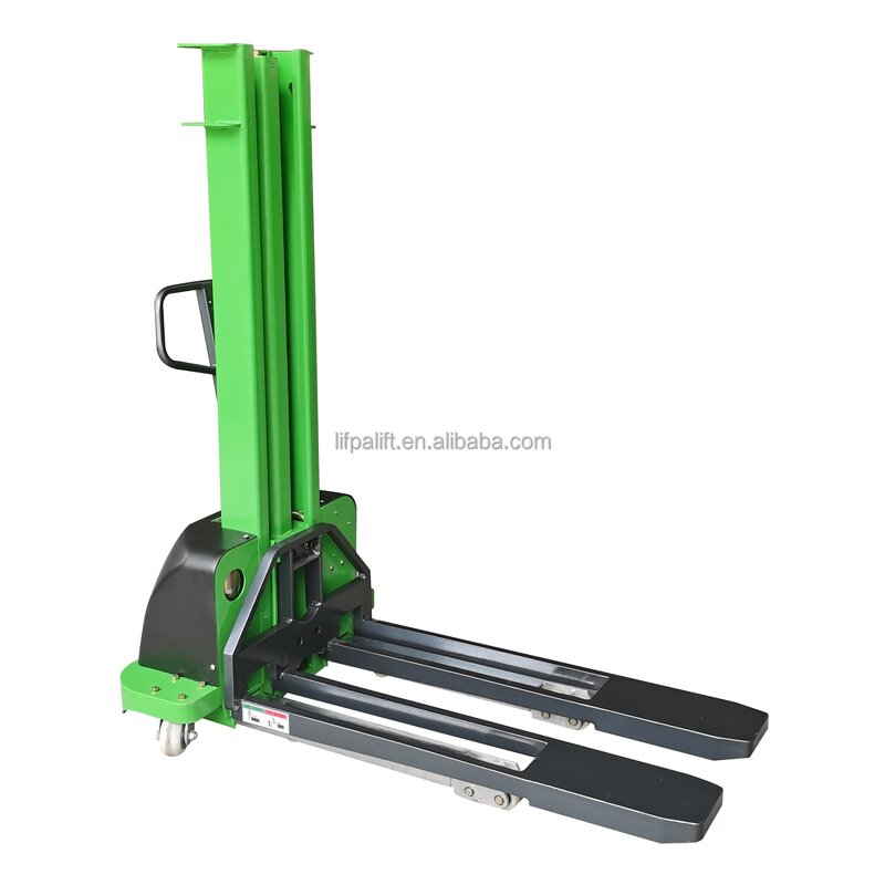 Self Lift Stacker Manufacturer - 500kg Semi Electric for Vans