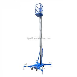 Single Mast Lift Factory - 125kg Portable Electric Aluminum
