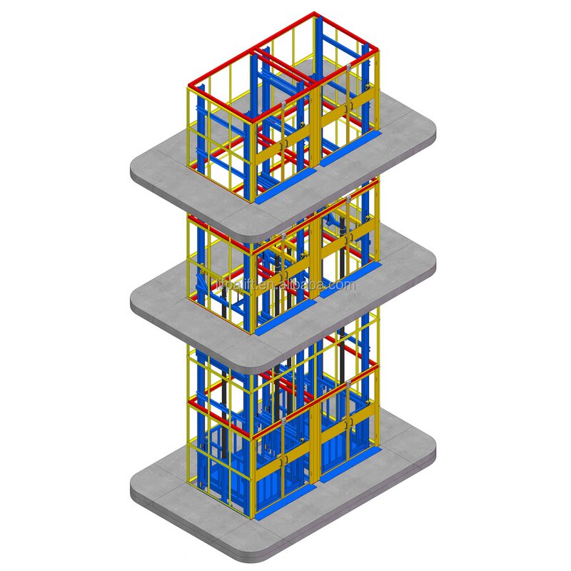 Cargo Lift Manufacturer - 2000kg Two Posts Electric Hydraulic